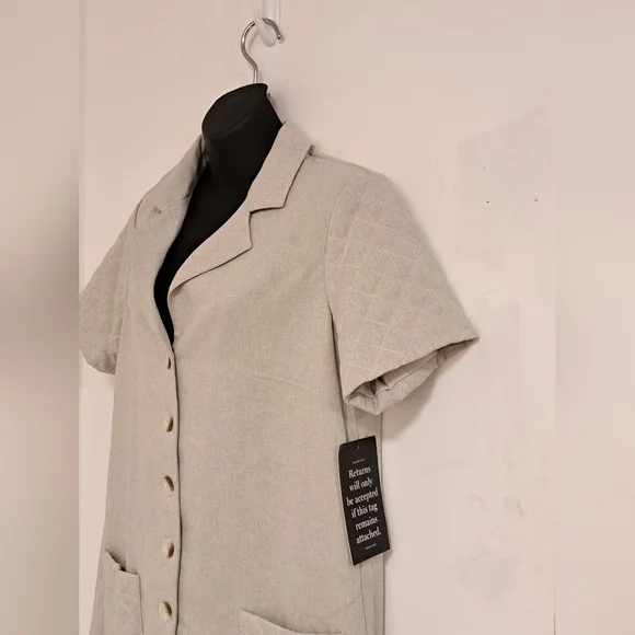 Tuckernuck Summer Sands Townes Shirt Dress Button Down NWT Misses Small - Picture 6 of 16